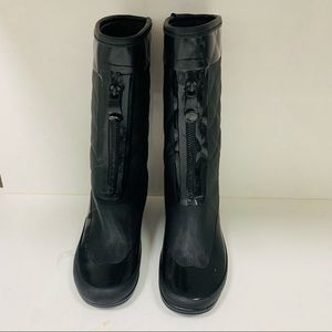 London Fog Rain Boots Like New Size 8